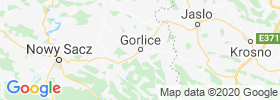 Gorlice map